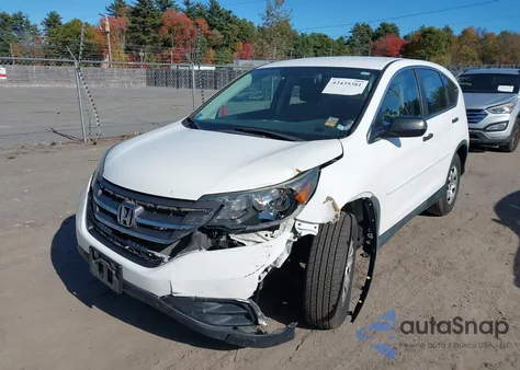 2012 Honda Cr-V Lx из США, поврежденный, VIN 5J6RM4H38CL047808
